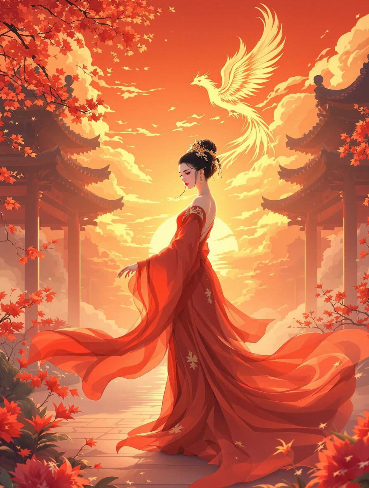 凤凰涅槃之绝世女帝 - 短剧吧热门玄幻修仙动漫短剧